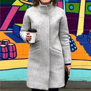 JCrew Cocoon Coat Size 0